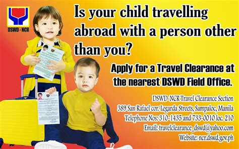 Minors Travelling Abroad .